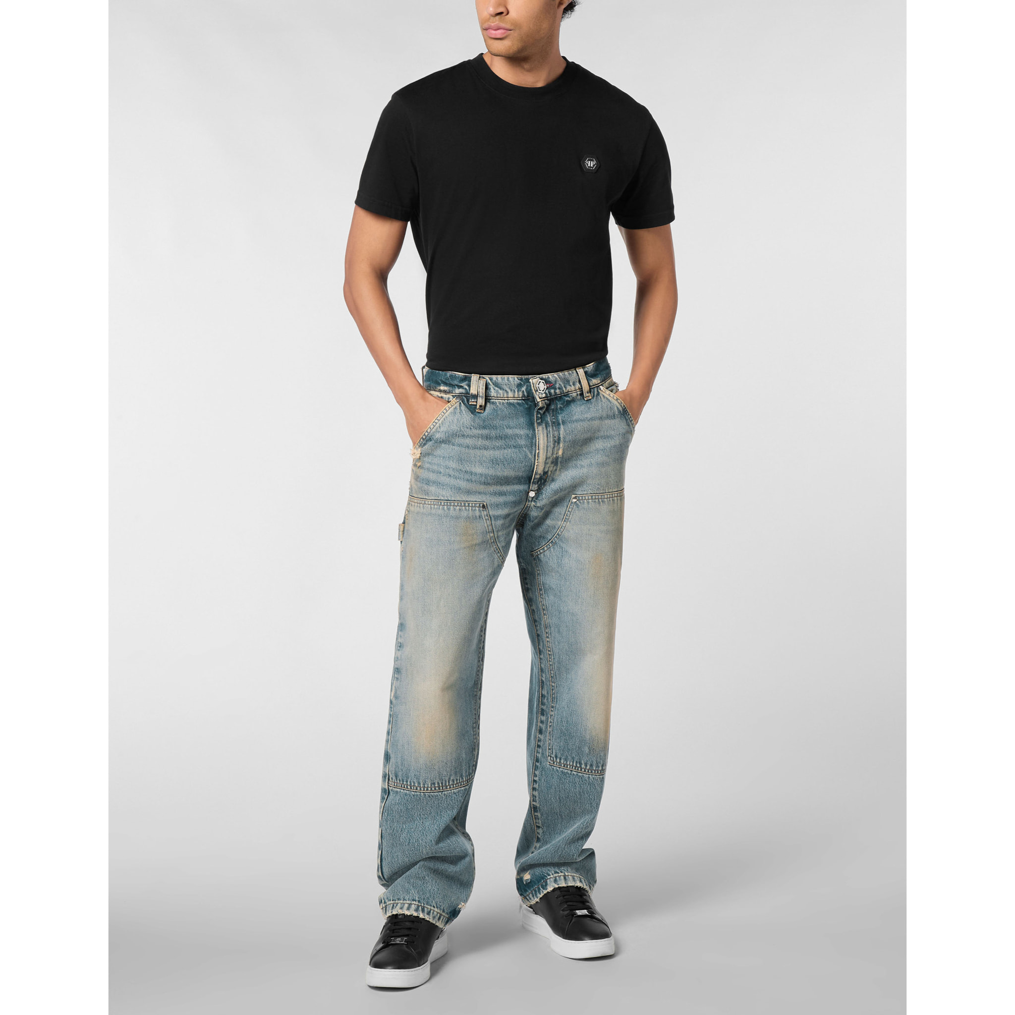 PHILIPP PLEIN Pantalones vaqueros Loose Fit