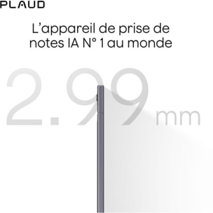 Dictaphone PLAUD Note Argent