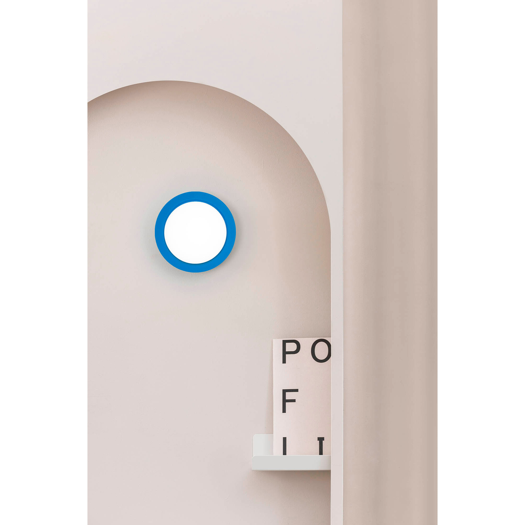 MAY Aplique/plafón azul