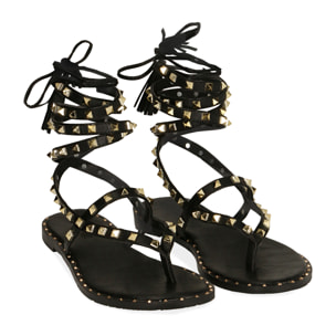 Sandalias chanclas negras