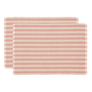 Set de 2 set de table Statement Stripe 33x48cm