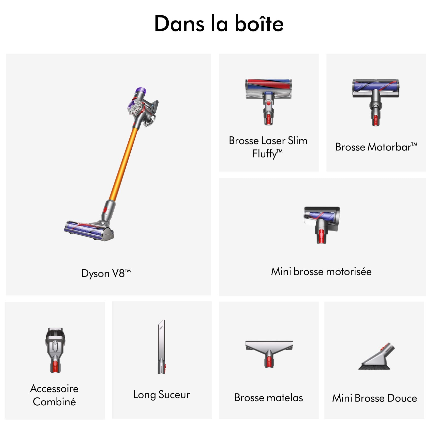 Aspirateur Balai Sans Fil V8™ Absolute - Reconditionné