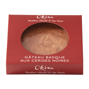 Gateau basque à la cerise noire - 500g - Okina - France