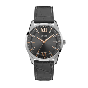 Reloj Guess W1307G1 Hombre Analogico Cuarzo con Correa de Piel