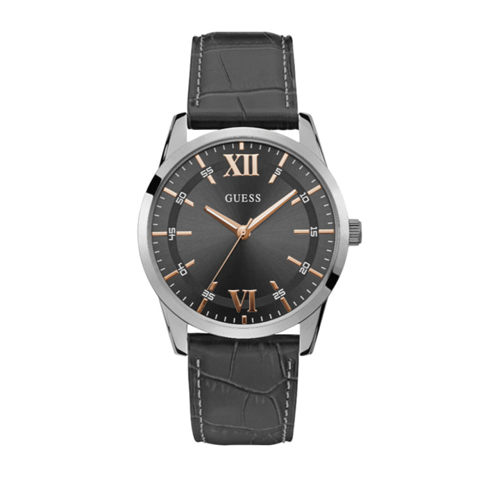 Reloj Guess W1307G1 Hombre Analogico Cuarzo con Correa de Piel