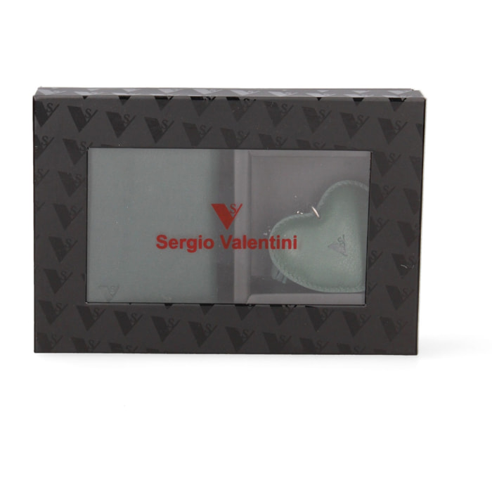 Set portafoglio e portachiavi uomo in vera pelle - Valentinio - 10.0 x 8.0 x 3.0 cm