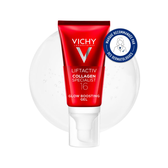 Liftactiv - Gel Visage Booster d'Hydratation et d'Éclat Effet Repulpant 50 ml