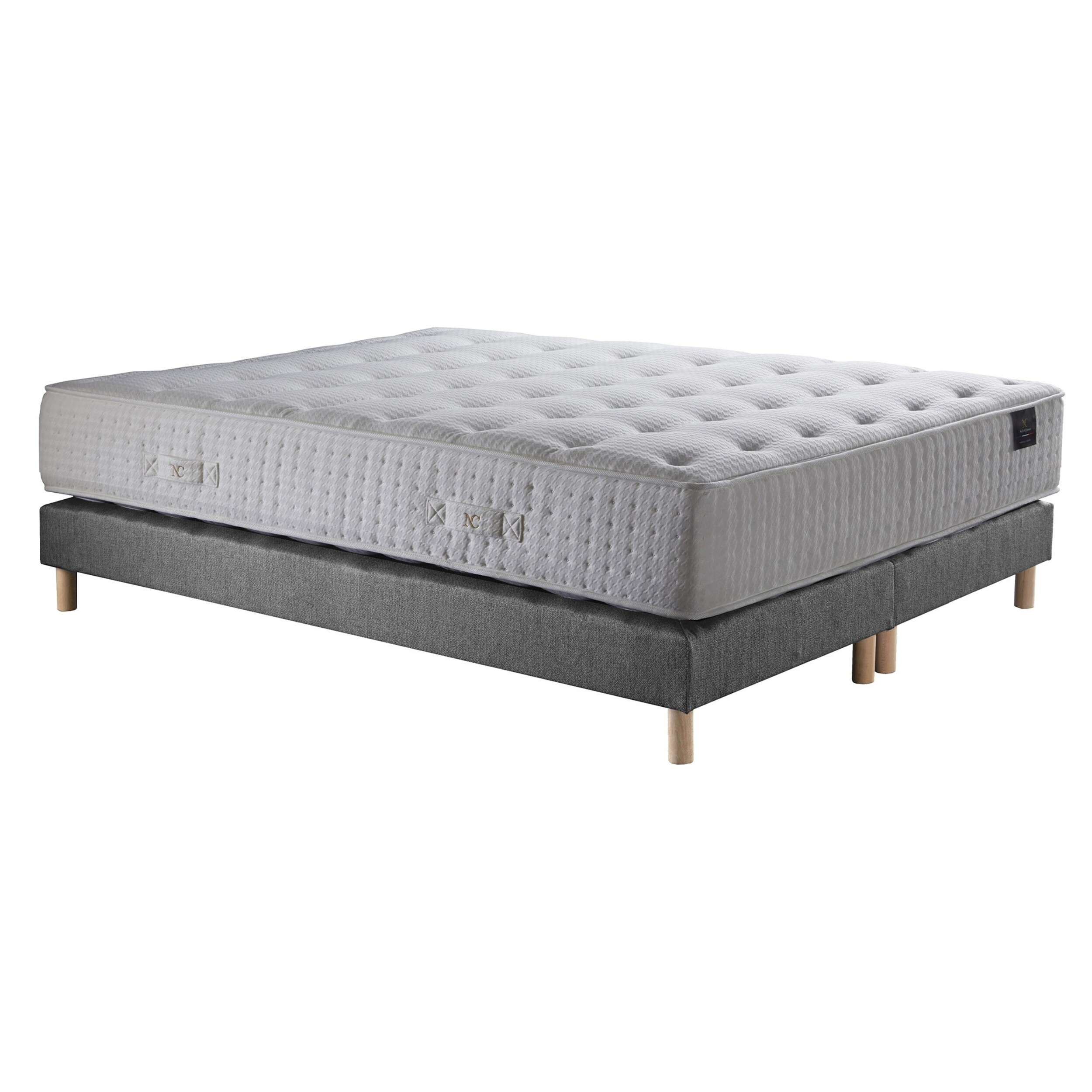 Ensemble Séléné 2 - Matelas ressorts ensachés Accueil latex