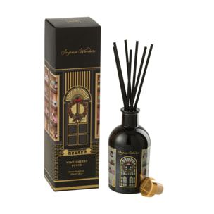 J-Line bâtonnets parfumés Surprise Window - Winterberry Punch - noir/or