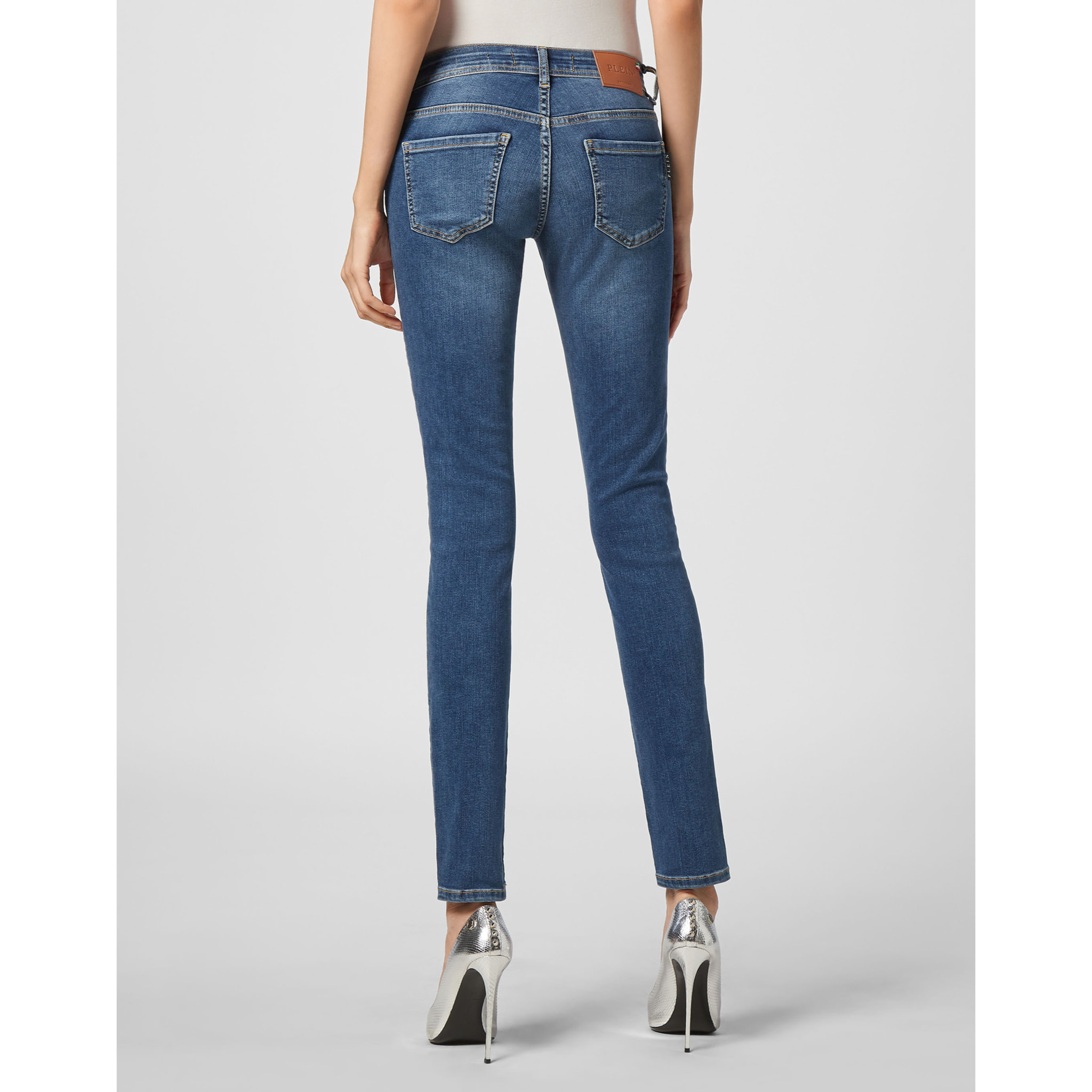 PHILIPP PLEIN Jeans taglio Slim ICONIC PLEIN