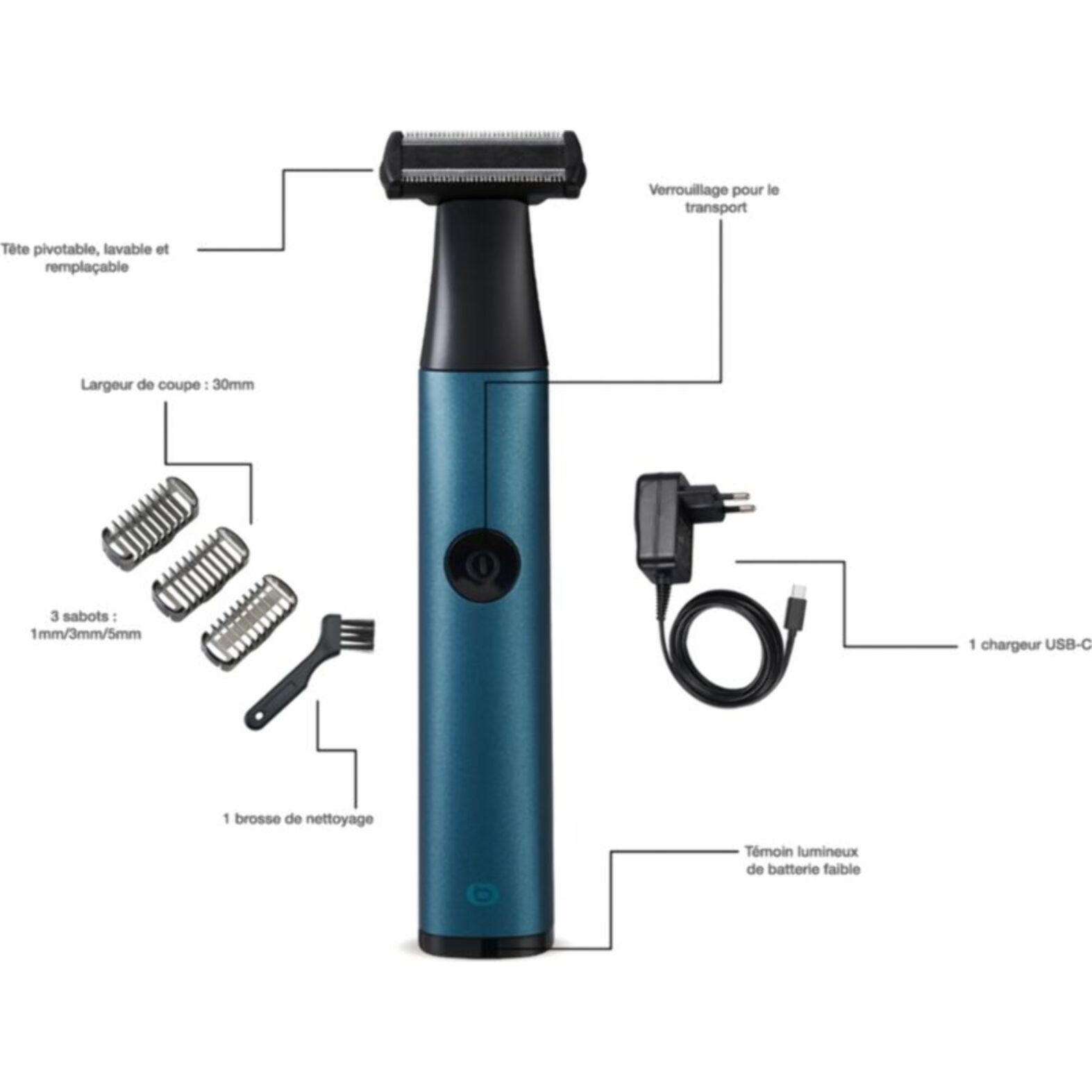 Tondeuse multi usages ESSENTIELB ETMF1 Urban