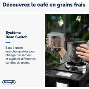 Expresso Broyeur DELONGHI FEB4455.B Rivelia Latte Noire