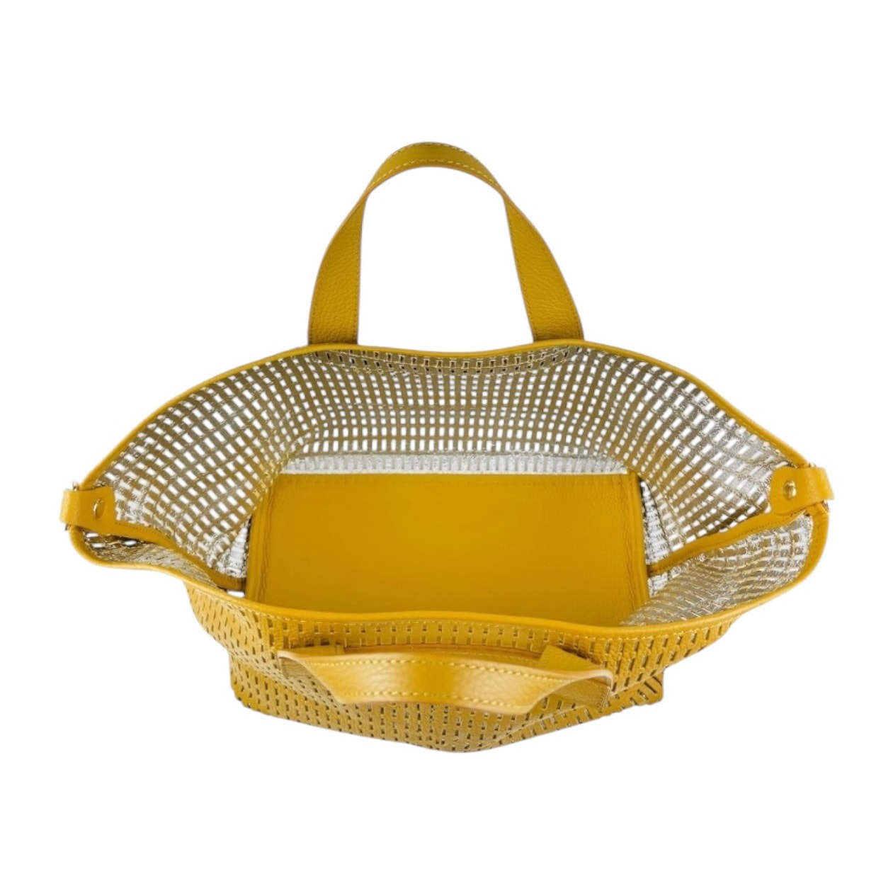 Bolso de Mano Cheval Firenze Ocean Amarillo Mostaza