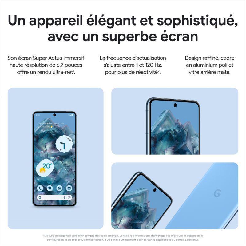 Smartphone GOOGLE Pixel 8 Pro Bleu Azur 128Go
