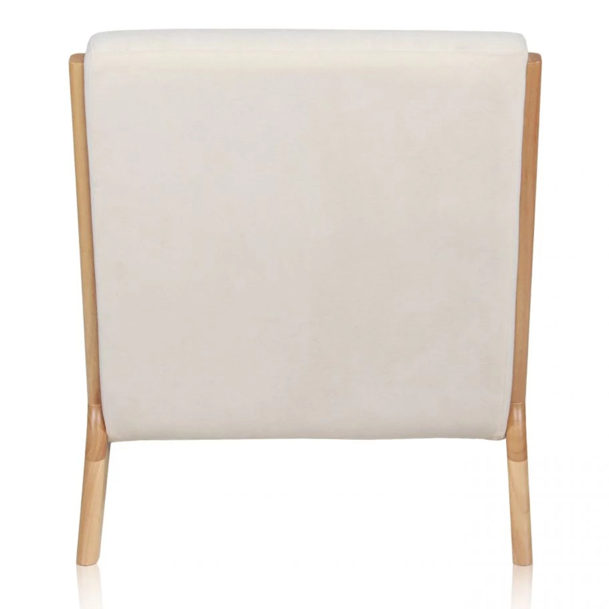 Butaca Elka Beige - Madera natural