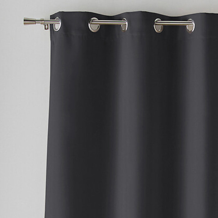 Rideau polyester isolant ombre