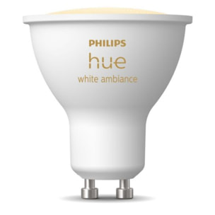 Ampoule LED connectée PHILIPS HUE GU10 White Ambiance