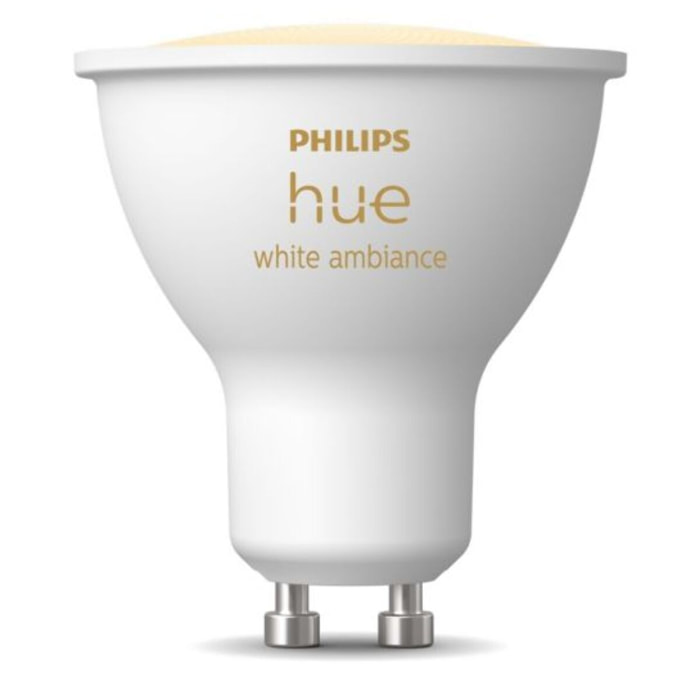 Ampoule LED connectée PHILIPS HUE GU10 White Ambiance