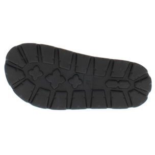 Armata di Mare Scarpe Donna Ciabatte con Fibbia in Metallo AMD S51H01 Black