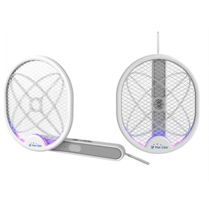 Raqueta multiposición mata insectos con USB ZZAP RACQUET PURLINE