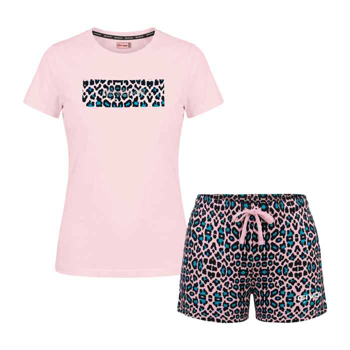 Completo Homewear Donna Corto GIVOVA Cotone
