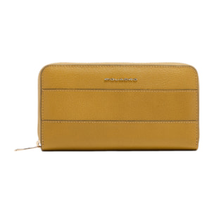 Piquadro Portafogli donna grande zip-around