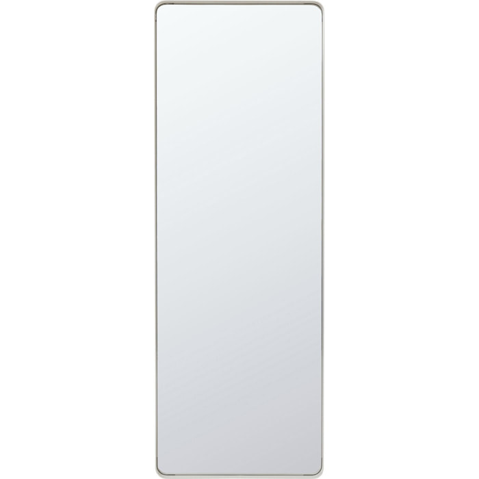 Miroir Curve rectangulaire 200x70cm beige Kare Design