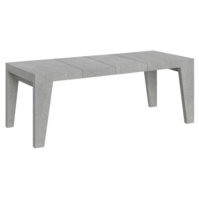 Mesa extensible 90x180/284 cm Naxy Premium Cemento