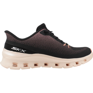 Sneakers De  Mujer Slip-ins Arch Fit Glide Step Pro Negro