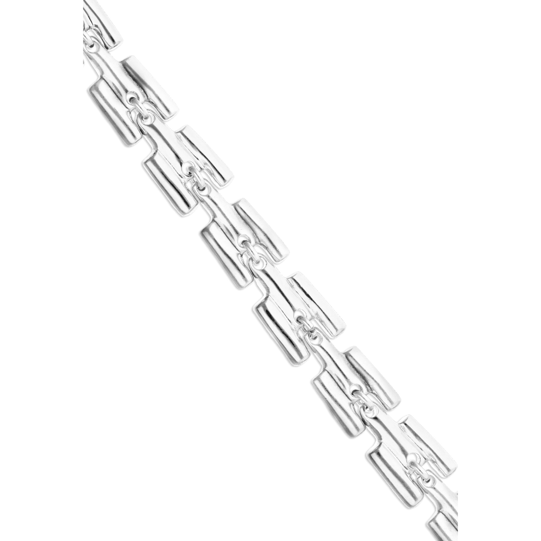 Pulsera RAÍCES PLATEADO L