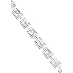 Pulsera RAÍCES PLATEADO L