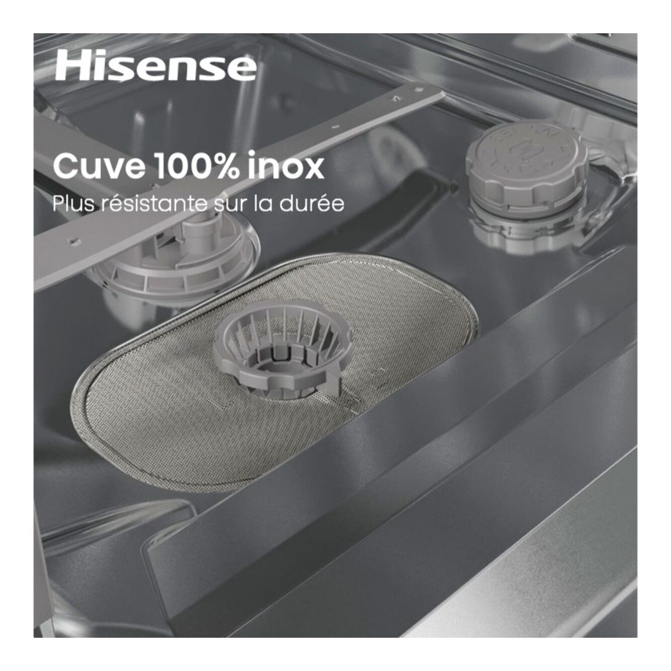 Lave vaisselle 60 cm HISENSE HS643C90X