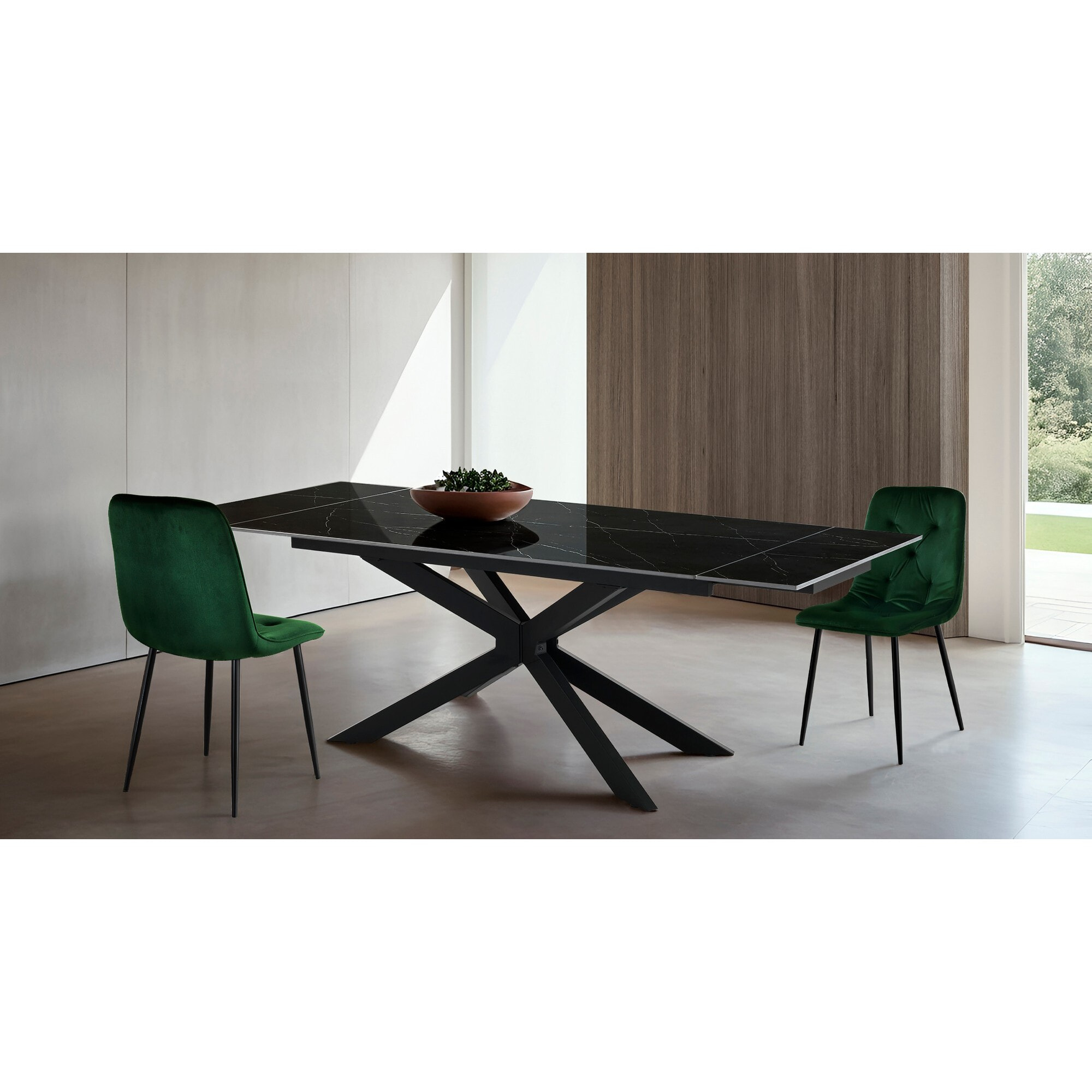 TOMASUCCI set 4 sedie TINA GREEN