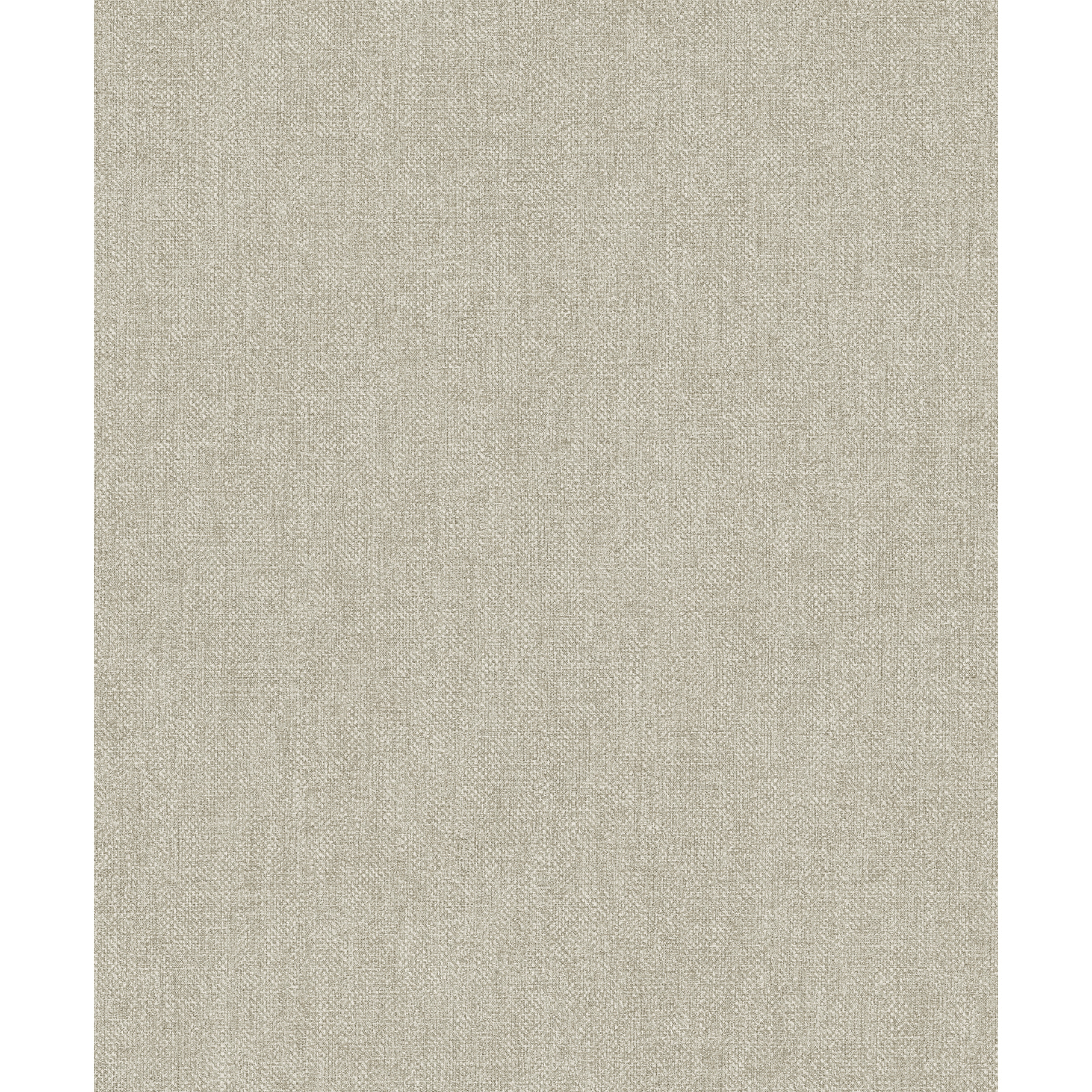 Papier peint uni effet toile jute taupe sable