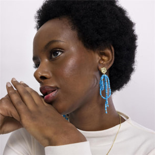 Pendientes Lux by Lux acabados oro 18k