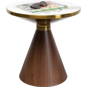 Table d'appoint Cono céramique 50cm Kare Design