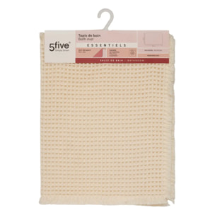 Tapis Waffle 80x50cm beige