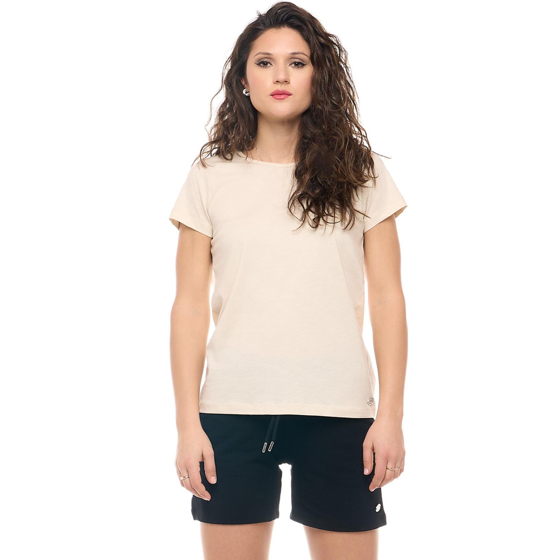 Camiseta de mujer Leone Basic de manga corta