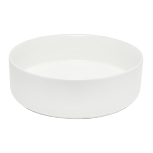 Mood vasque à poser ronde 36 x 36 cm blanc mat sans trou pour robinet ni trop-plein (SATM3636MW)