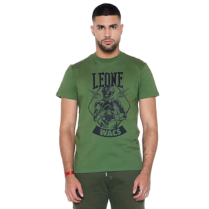 Camiseta de hombre de manga corta con calavera y guantes 'Metropolitan'
