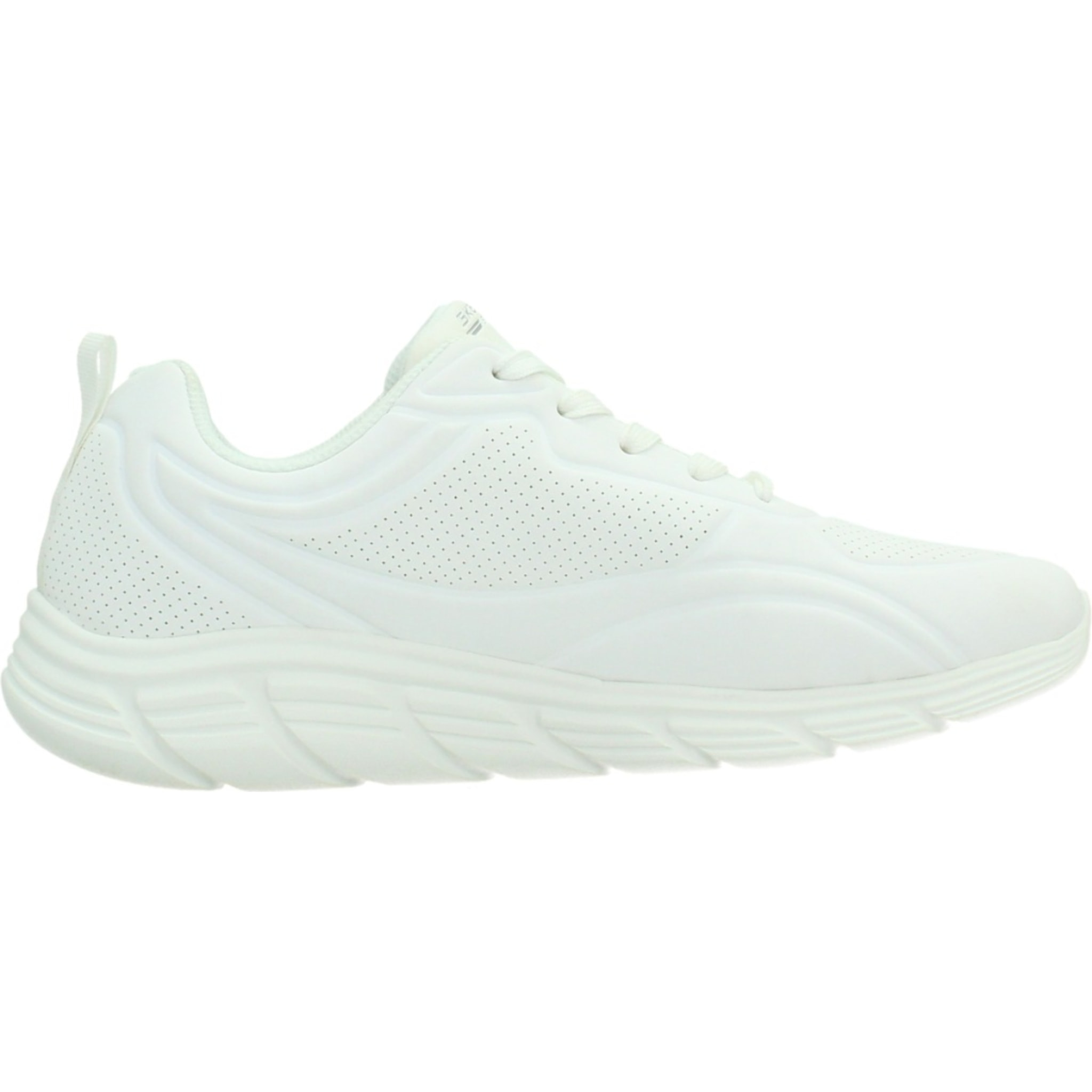 Sneakers De  Mujer Bobs B Flex Lo Cool Ease Blanco