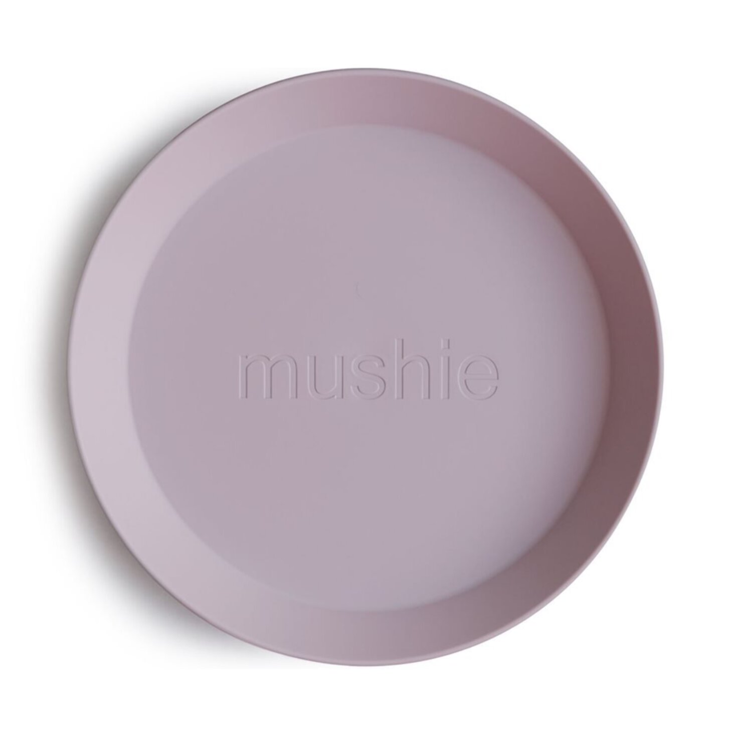 Mushie Pack Dos Platos Redondos Solid