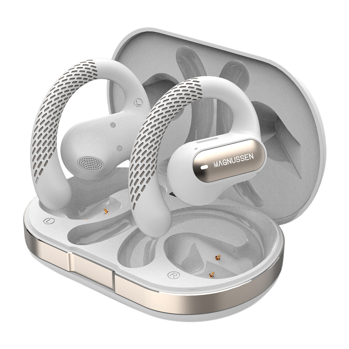 AURICOLARI MAGNUSSEN M23 in bianco