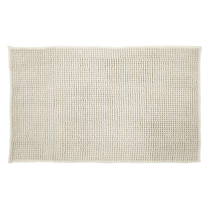 TAPPETO BAGNO SCENDI DOCCIA 60X120 CM 100% POLIESTERE CREMA