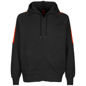 Felpe Kappa Uomo Donna AUTHENTIC KOLOR KFF Nero