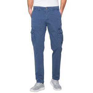 Pantalón Hot Buttered cargo Jasper color Azul