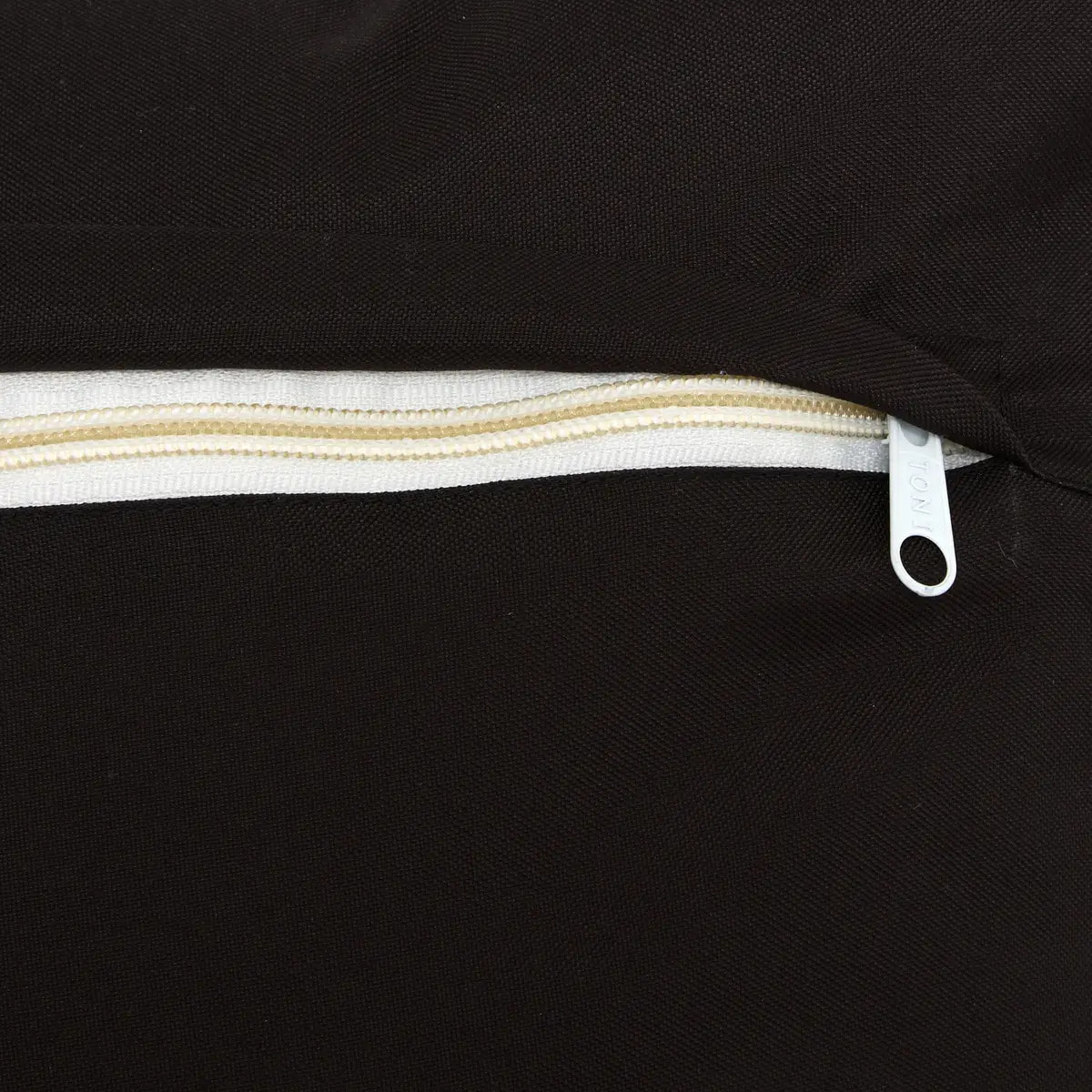 Coussin d'extérieur The palm resort 40x40cm noir et blanc