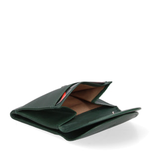 Portafoglio Unisex in Vera Pelle Prodotto Fashion 10x9x2,5 cm