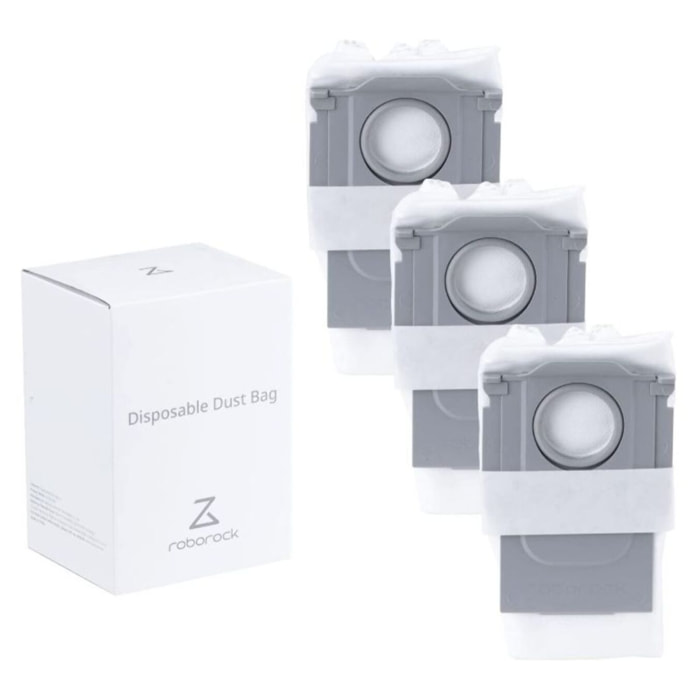 Sac à poussière ROBOROCK Poussière antibactériens x3 robots QRevo Saros