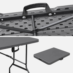 Table + bancs de réception pliante plastique SET DE RÉCEPTION (TABLE + BANCS) FIESTA